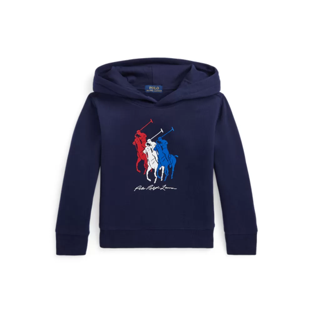 Sweatshirts Und Hoodies | Jungen 1½-6 Jahre>Ralph Lauren Sweatshirts Und Hoodies | Jungen 1½-6 Jahre Fleece-Kapuzenpullover mit Big Pony für Children | ® DE