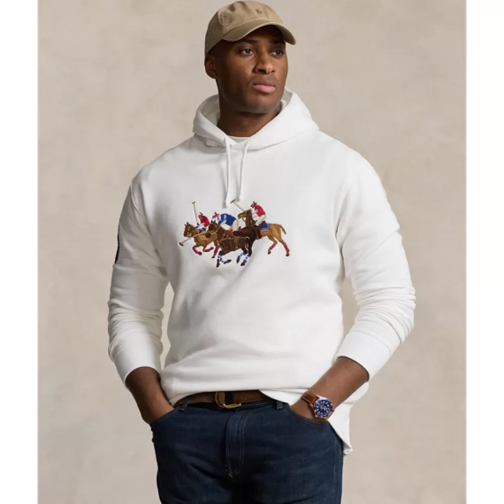 Kapuzen- Und Sweatshirts>Ralph Lauren Kapuzen- Und Sweatshirts Fleece-Kapuzenpullover mit Dreifach-Pony für Men | ® DE