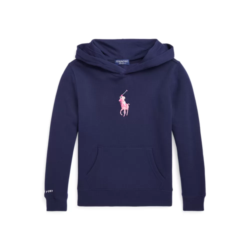 T-Shirts Und Sweatshirts | Sweatshirts Und Hoodies>Ralph Lauren T-Shirts Und Sweatshirts | Sweatshirts Und Hoodies Fleece-Kapuzenshirt mit Pink Pony für Children | ® DE