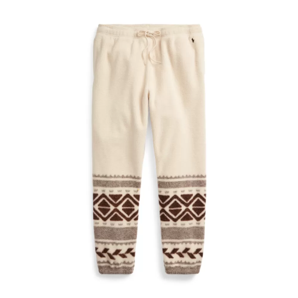 Hosen>Ralph Lauren Hosen Fleece-Sporthose mit Fair-Isle-Muster für Women | ® DE