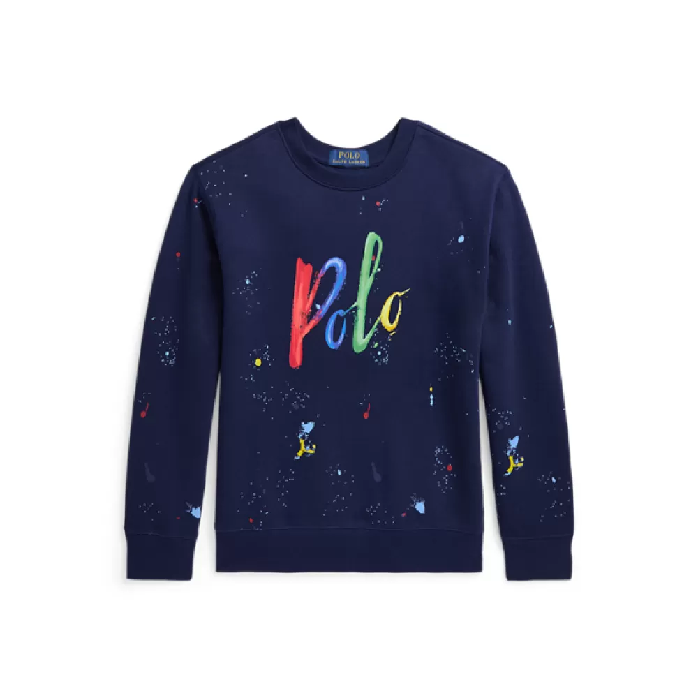 Sportbekleidung | Sweatshirts Und Hoodies | Jungen 6-14 Jahre>Ralph Lauren Sportbekleidung | Sweatshirts Und Hoodies | Jungen 6-14 Jahre Fleece-Sweatshirt mit Logo für Children | ® DE