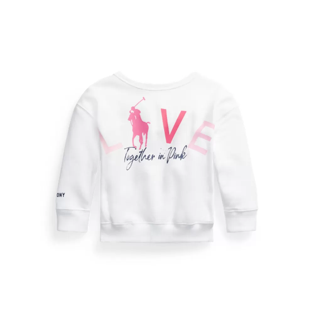 T-Shirts Und Sweatshirts>Ralph Lauren T-Shirts Und Sweatshirts Fleece-Sweatshirt mit Pink Pony für Children | ® DE