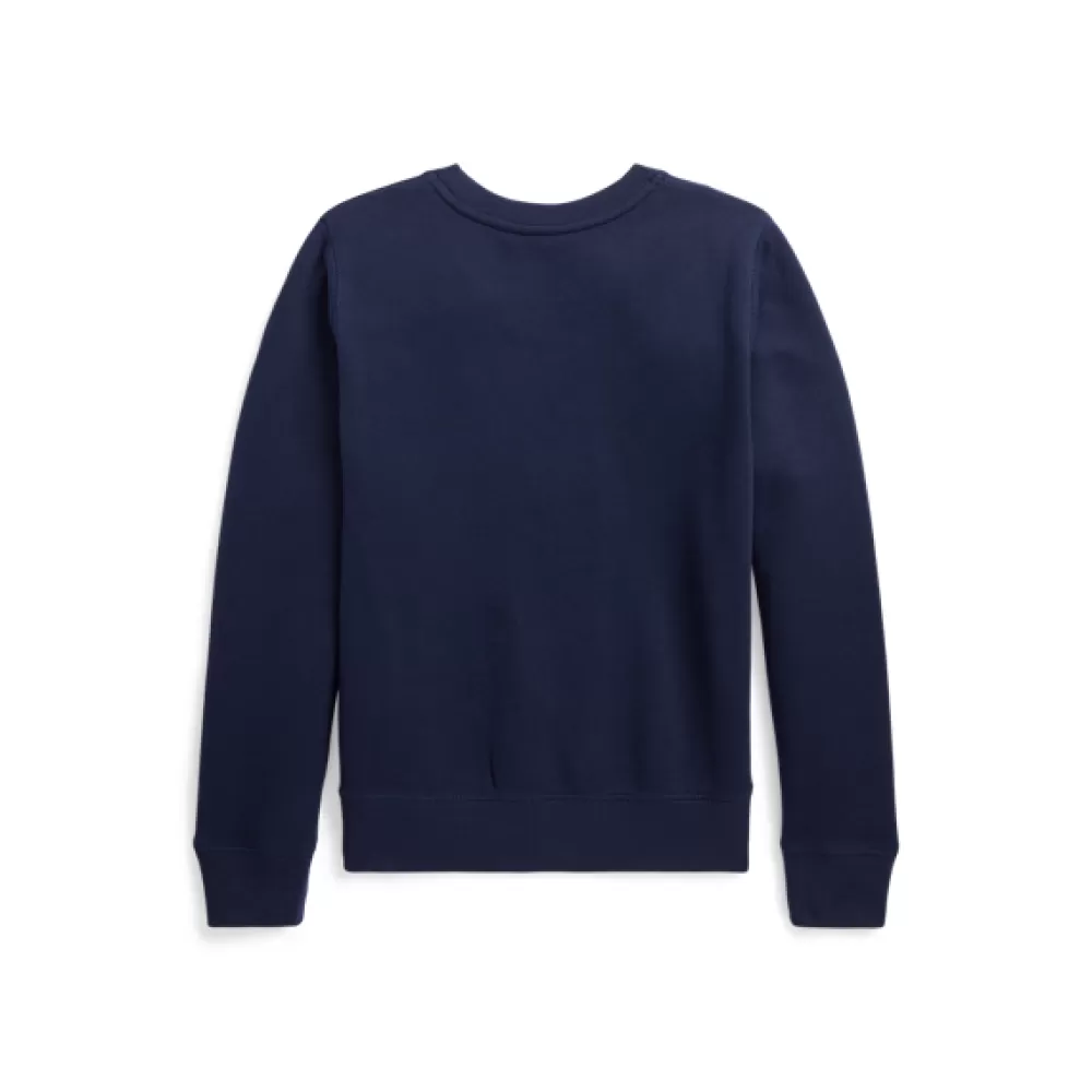 Mädchen | Mädchen 7-14 Jahre>Ralph Lauren Mädchen | Mädchen 7-14 Jahre Fleece-Sweatshirt mit Polo Bear für Children | ® DE