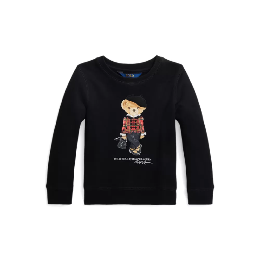 Mädchen | Mädchen 1½-6½ Jahre>Ralph Lauren Mädchen | Mädchen 1½-6½ Jahre Fleece-Sweatshirt mit Polo Bear für Children | ® DE