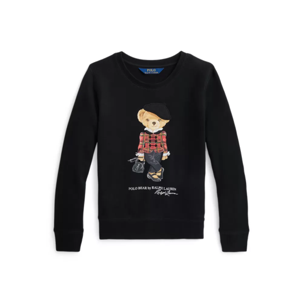 Mädchen>Ralph Lauren Mädchen Fleece-Sweatshirt mit Polo Bear für Children | ® DE