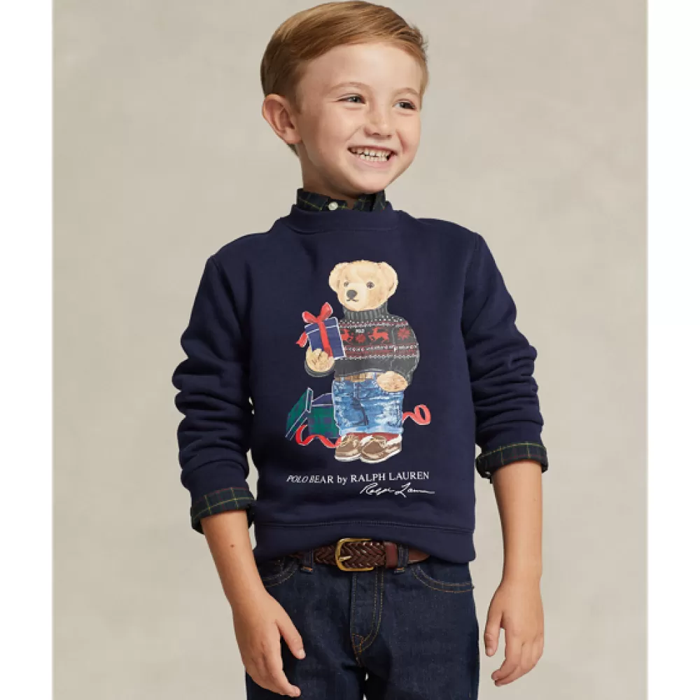 Jungen | Sweatshirts Und Hoodies>Ralph Lauren Jungen | Sweatshirts Und Hoodies Fleece-Sweatshirt mit Polo Bear für Children | ® DE