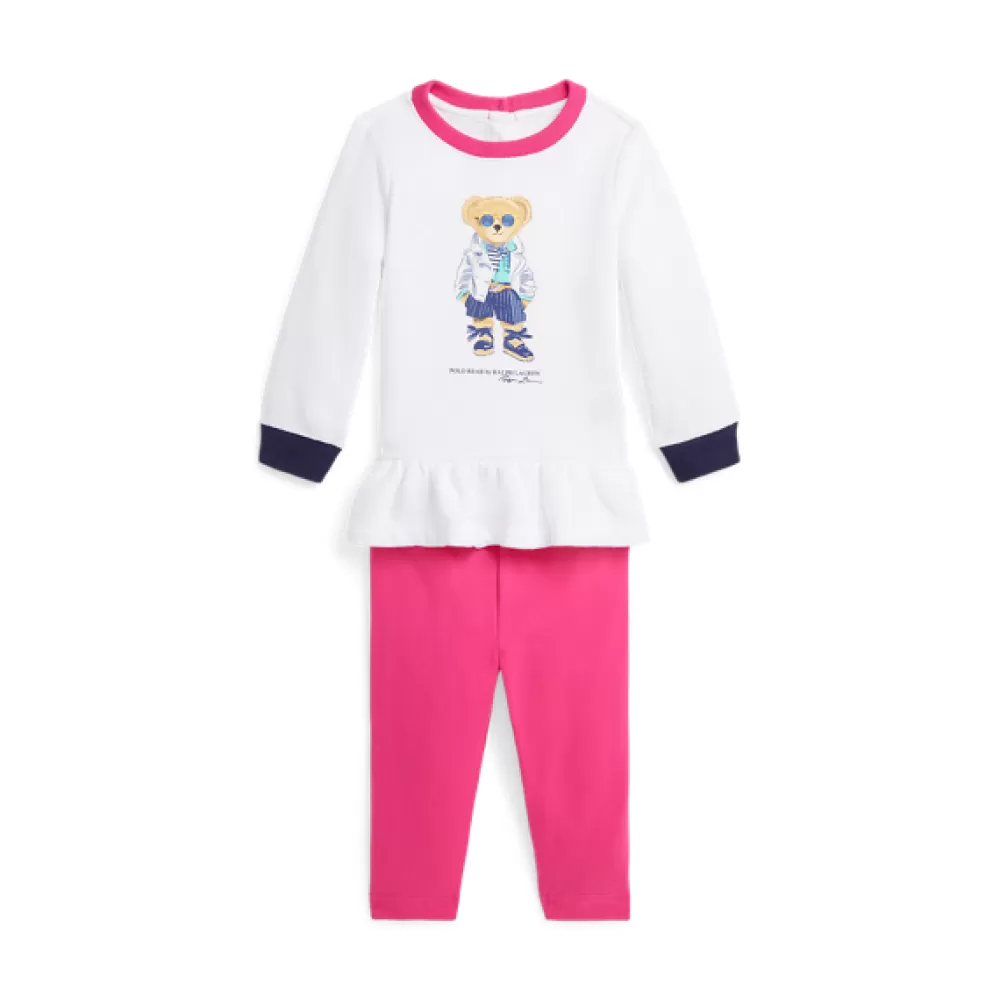 Outfits Und Geschenksets | Neuheiten>Ralph Lauren Outfits Und Geschenksets | Neuheiten Fleece-Sweatshirt und Leggings für Baby | ® DE