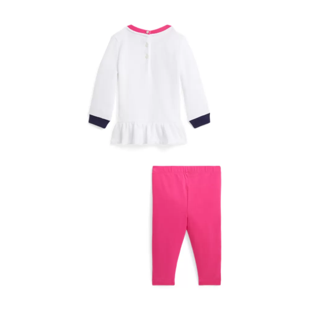 Outfits Und Geschenksets | Neuheiten>Ralph Lauren Outfits Und Geschenksets | Neuheiten Fleece-Sweatshirt und Leggings für Baby | ® DE