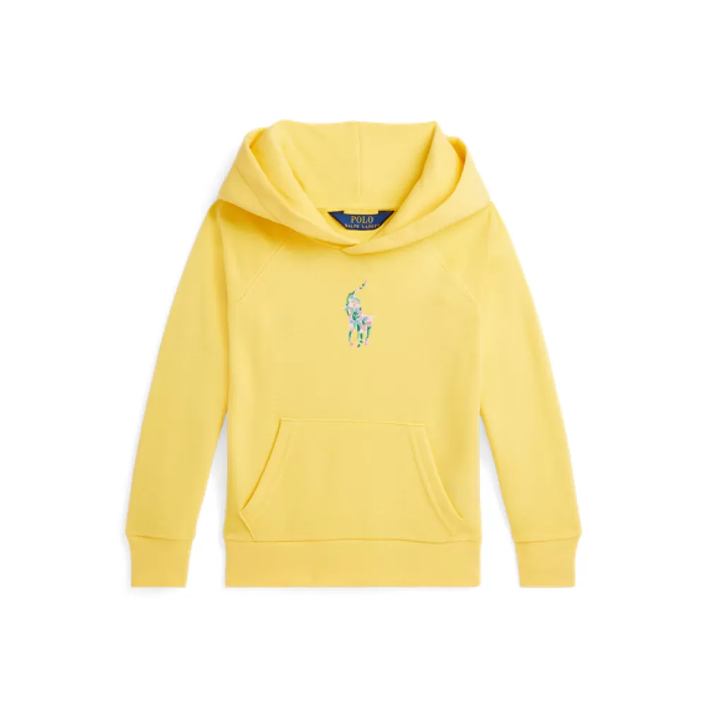 T-Shirts Und Sweatshirts>Ralph Lauren T-Shirts Und Sweatshirts Geblümter Kapuzenpullover mit Big Pony für Children | ® DE