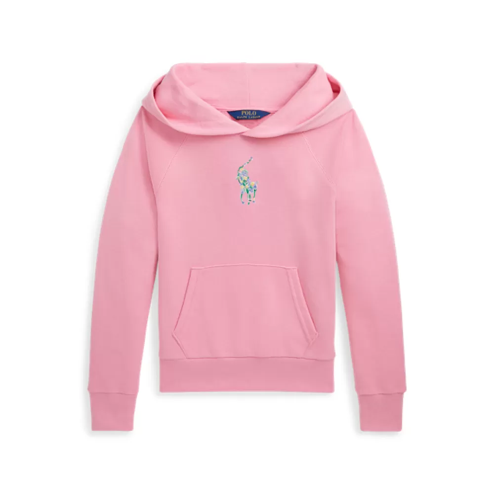 T-Shirts Und Sweatshirts>Ralph Lauren T-Shirts Und Sweatshirts Geblümter Kapuzenpullover mit Big Pony für Children | ® DE