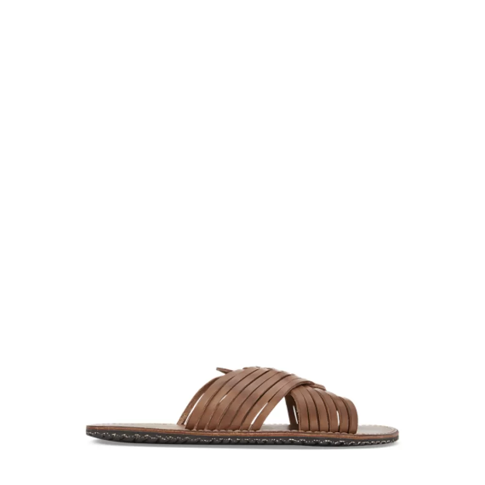 Sandalen Und Flip-flops>Ralph Lauren Sandalen Und Flip-flops Geflochtene Ledersandale für Men | ® DE