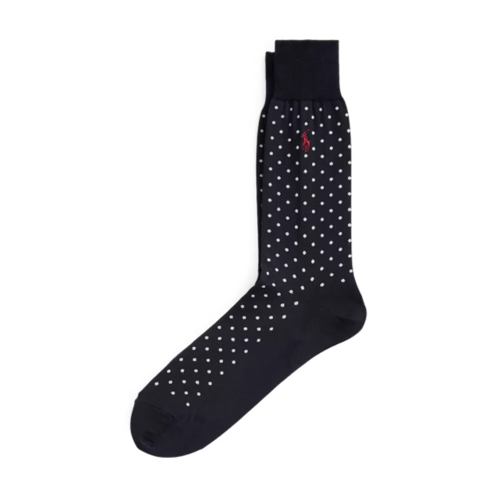 Unterwäsche Und Socken>Ralph Lauren Unterwäsche Und Socken Gepunktete Anzugsocken aus Wollmischung für Men | ® DE