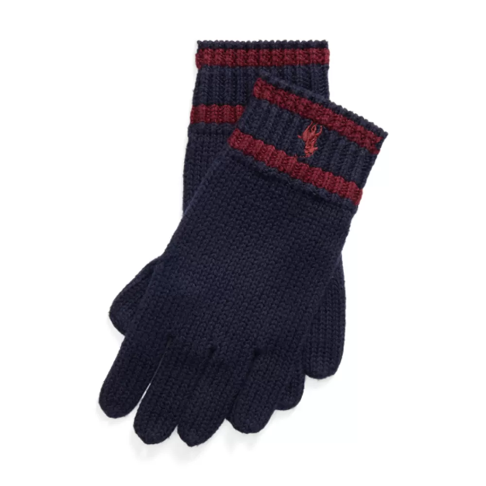 Accessoires>Ralph Lauren Accessoires Gestreifte Baumwollhandschuhe für Children | ® DE