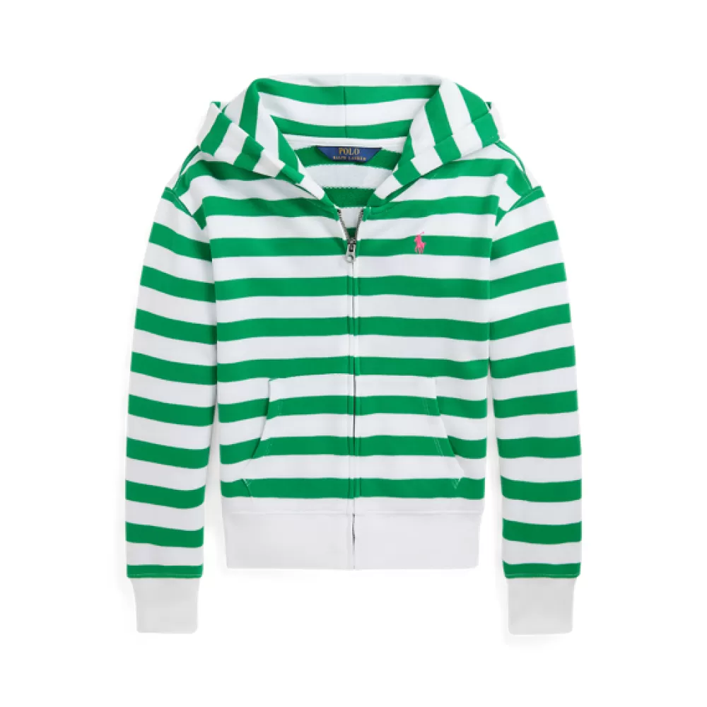 T-Shirts Und Sweatshirts>Ralph Lauren T-Shirts Und Sweatshirts Gestreifte Terry-Kapuzenjacke mit Logo für Children | ® DE