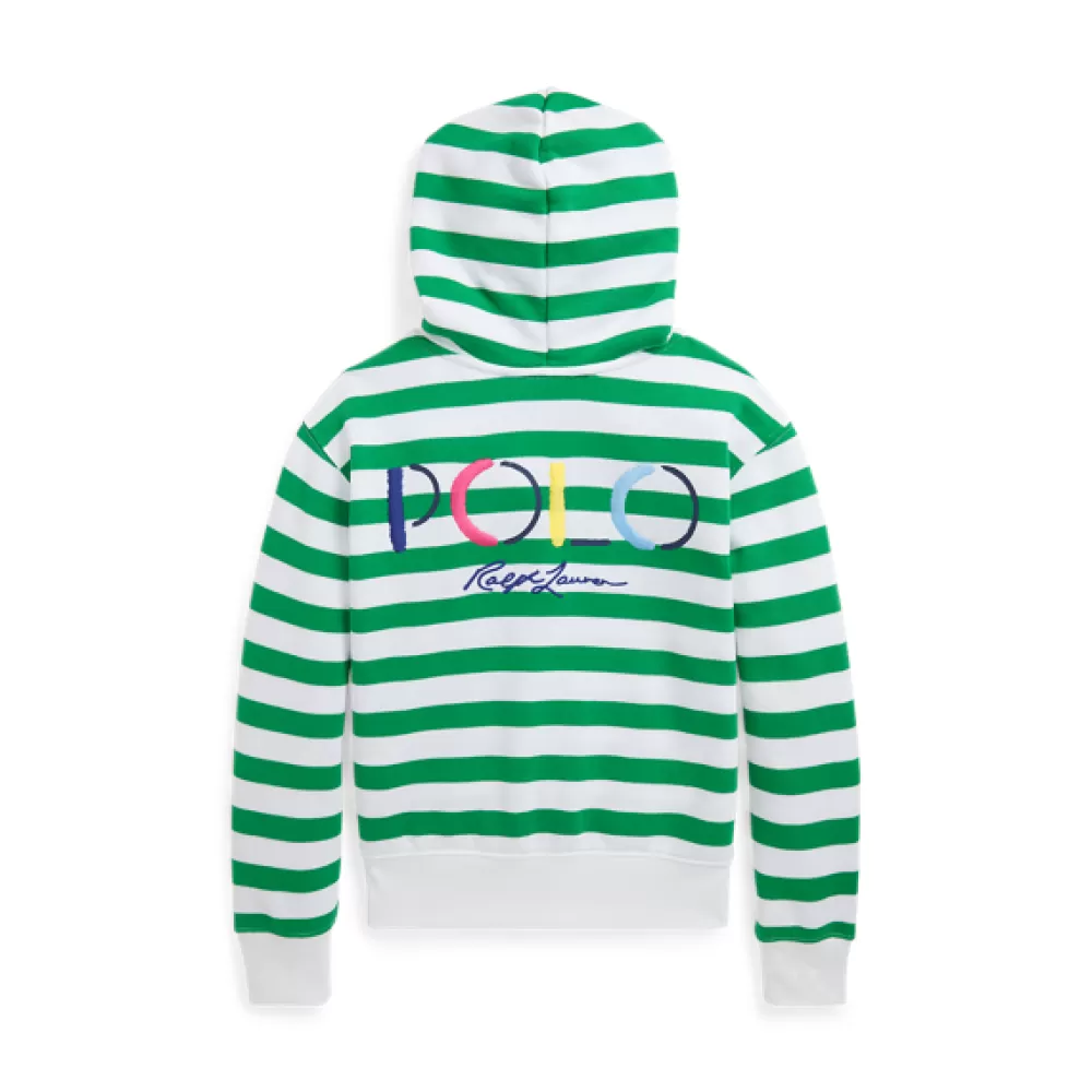 T-Shirts Und Sweatshirts>Ralph Lauren T-Shirts Und Sweatshirts Gestreifte Terry-Kapuzenjacke mit Logo für Children | ® DE