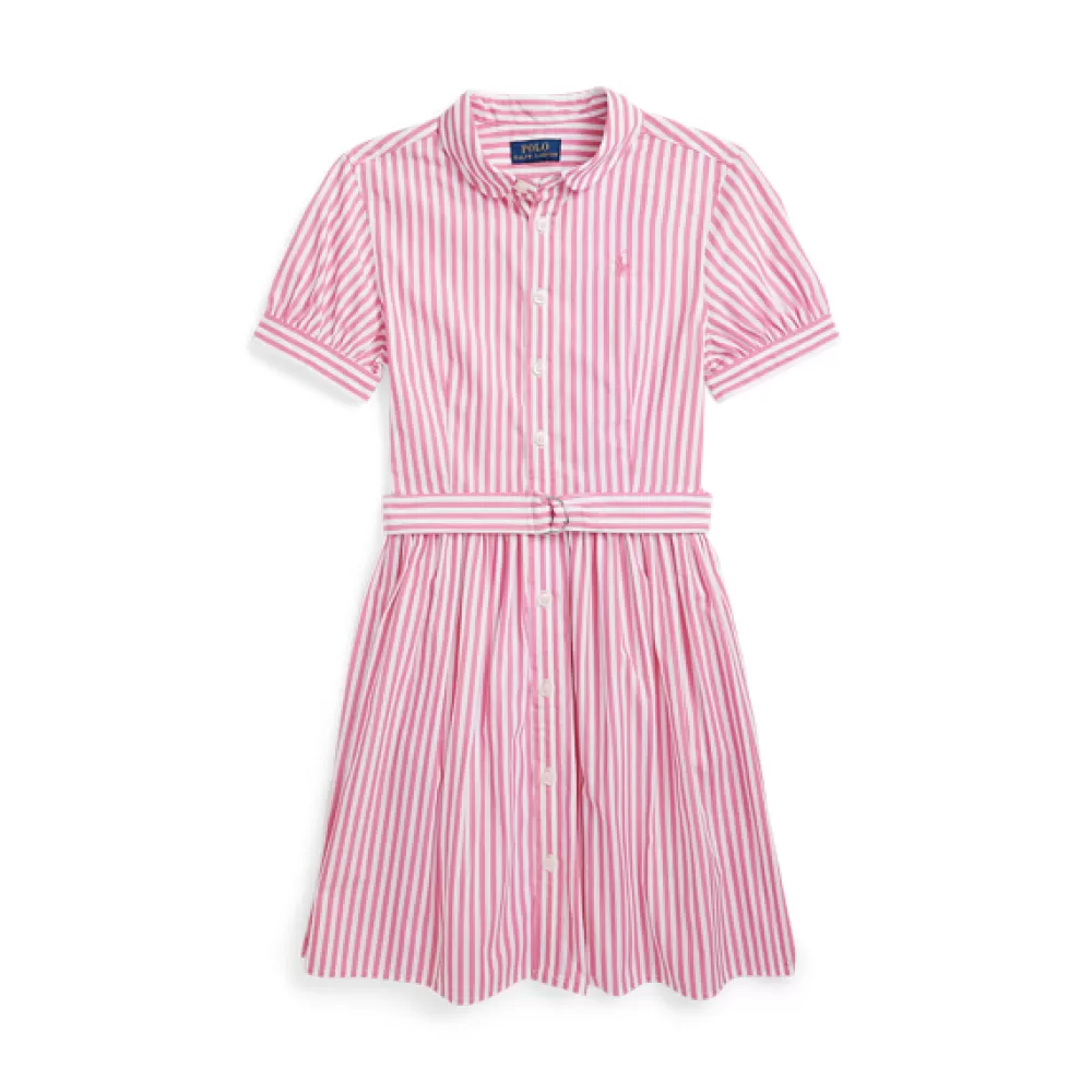 Kleider Und Jumpsuits>Ralph Lauren Kleider Und Jumpsuits Gestreiftes Hemdkleid mit Gürtel für Children | ® DE