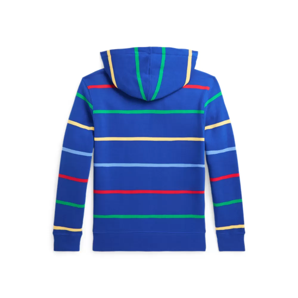 Sportbekleidung | Sweatshirts Und Hoodies | Jungen 6-14 Jahre>Ralph Lauren Sportbekleidung | Sweatshirts Und Hoodies | Jungen 6-14 Jahre Gestreiftes Kapuzenshirt aus Fleece für Children | ® DE