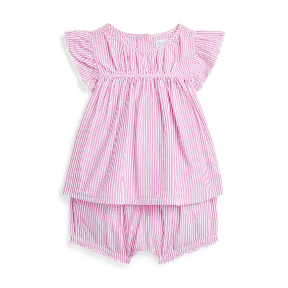 Outfits Und Geschenksets | Ihr Erster Frühling>Ralph Lauren Outfits Und Geschenksets | Ihr Erster Frühling Gestreiftes Oberteil und Höschen für Baby | ® DE