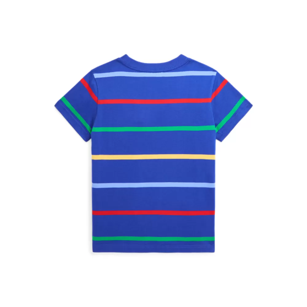 T-Shirts | Jungen 1½-6 Jahre>Ralph Lauren T-Shirts | Jungen 1½-6 Jahre Gestreiftes T-Shirt aus Baumwolle für Children | ® DE