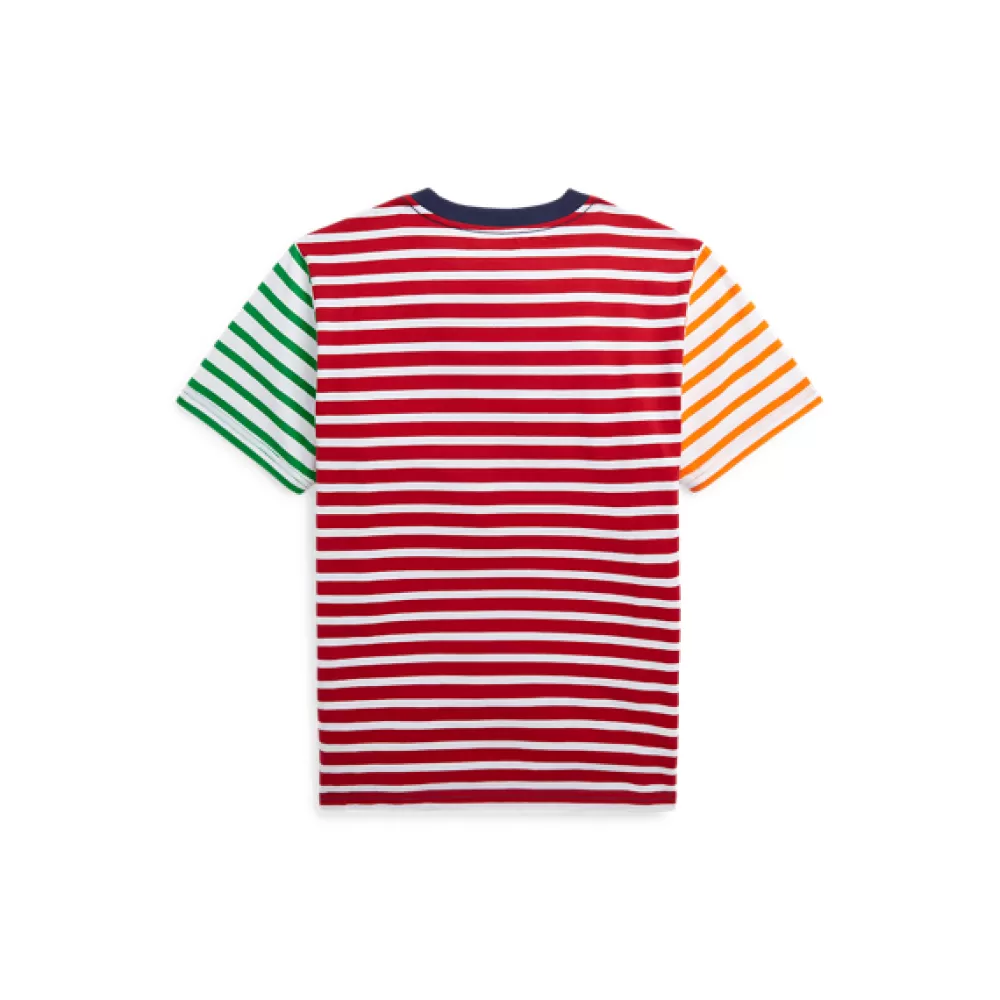 Sportbekleidung | T-Shirts>Ralph Lauren Sportbekleidung | T-Shirts Gestreiftes T-Shirt aus Baumwolljersey für Children | ® DE