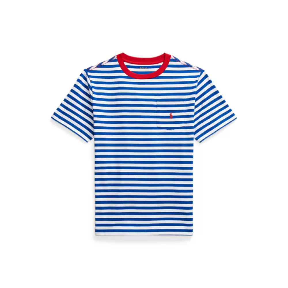 Sportbekleidung | T-Shirts>Ralph Lauren Sportbekleidung | T-Shirts Gestreiftes T-Shirt aus Baumwolljersey für Children | ® DE