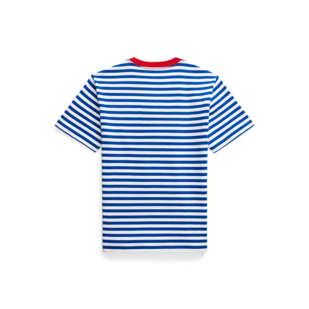 Sportbekleidung | T-Shirts>Ralph Lauren Sportbekleidung | T-Shirts Gestreiftes T-Shirt aus Baumwolljersey für Children | ® DE