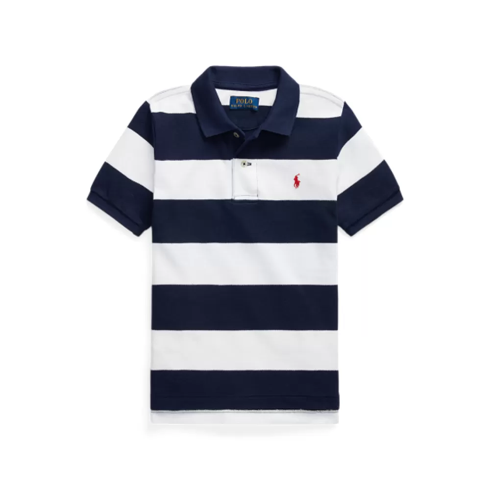 Poloshirts | Jungen 1½-6 Jahre>Ralph Lauren Poloshirts | Jungen 1½-6 Jahre Gestreiftes Poloshirt aus Baumwollpiqué für Children | ® DE