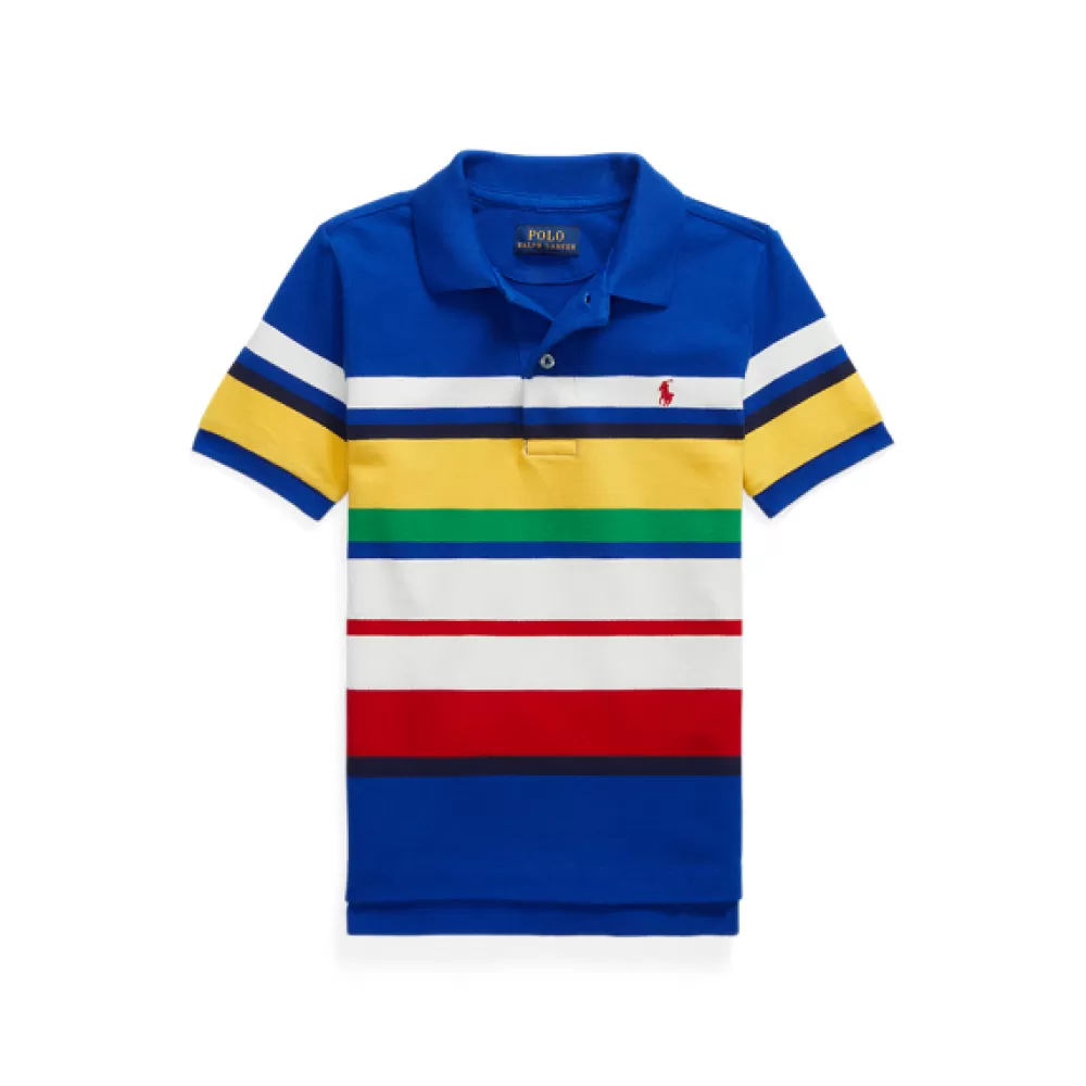 Poloshirts | Jungen 1½-6 Jahre>Ralph Lauren Poloshirts | Jungen 1½-6 Jahre Gestreiftes Poloshirt aus Baumwollpiqué für Children | ® DE