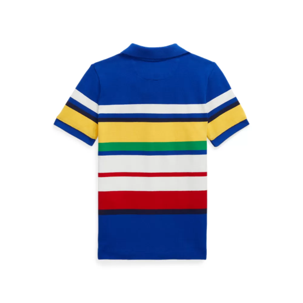 Poloshirts | Jungen 1½-6 Jahre>Ralph Lauren Poloshirts | Jungen 1½-6 Jahre Gestreiftes Poloshirt aus Baumwollpiqué für Children | ® DE