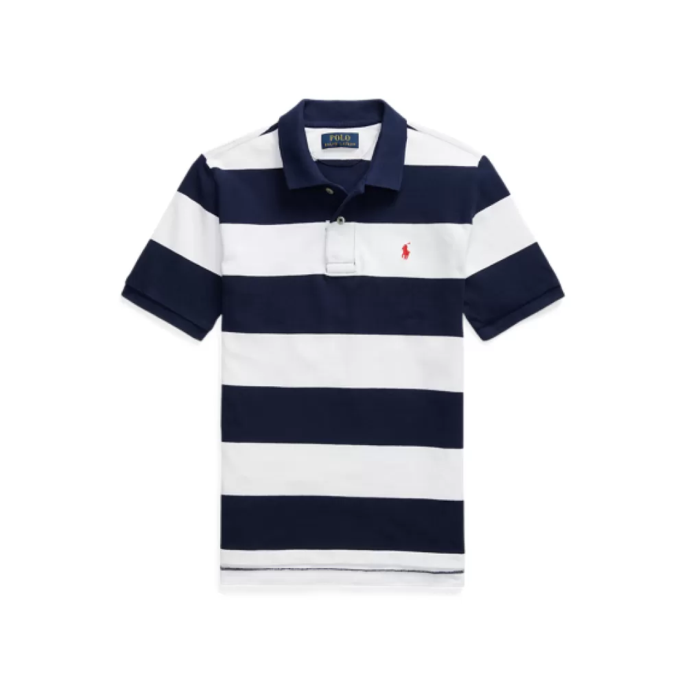 Poloshirts | Jungen 6-14 Jahre>Ralph Lauren Poloshirts | Jungen 6-14 Jahre Gestreiftes Poloshirt aus Baumwollpiqué für Children | ® DE