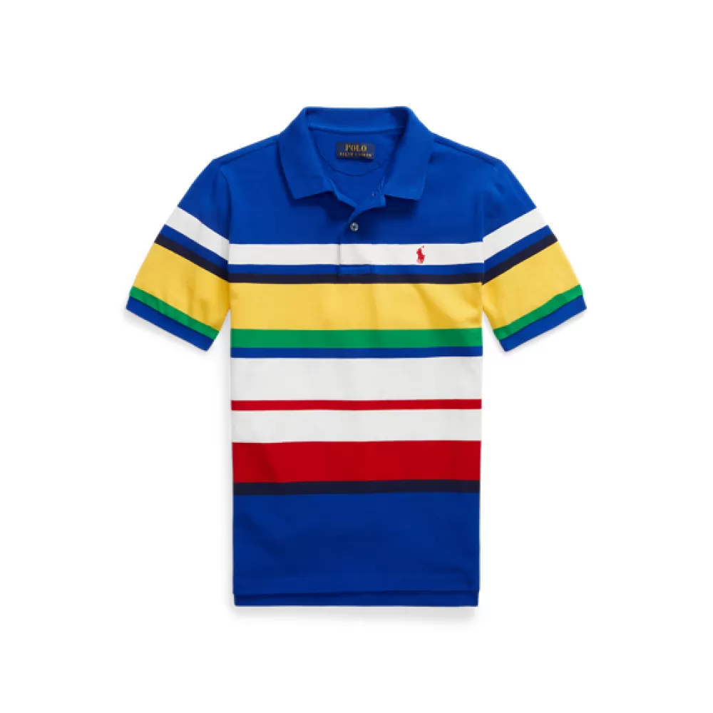 Poloshirts>Ralph Lauren Poloshirts Gestreiftes Poloshirt aus Baumwollpiqué für Children | ® DE