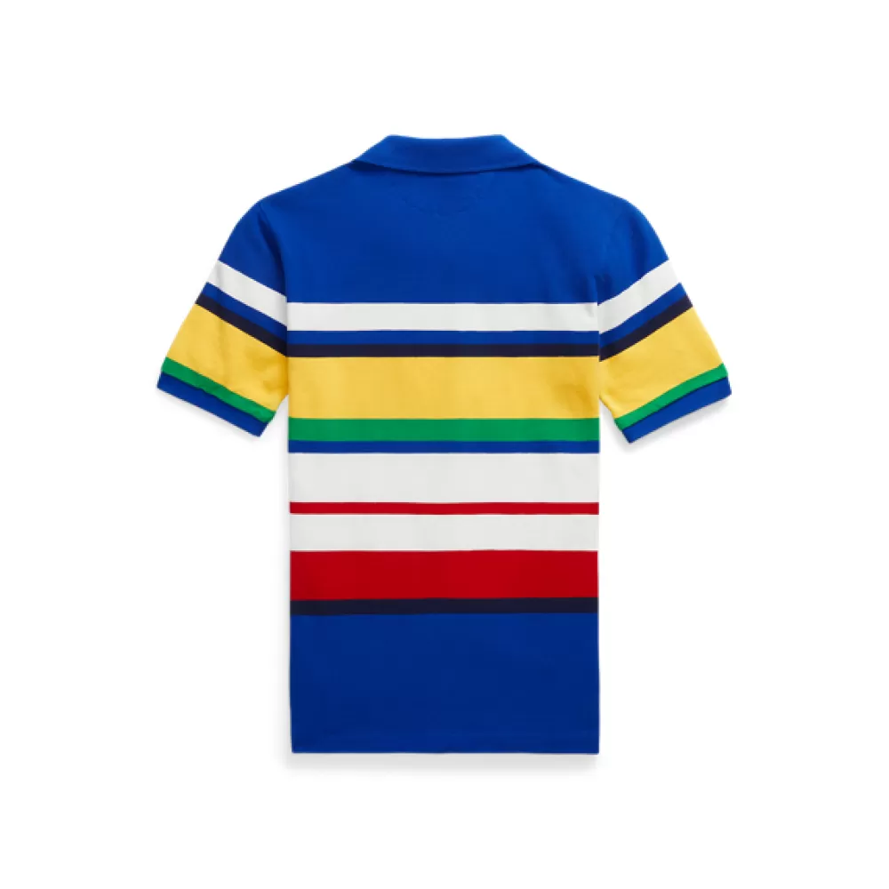 Poloshirts>Ralph Lauren Poloshirts Gestreiftes Poloshirt aus Baumwollpiqué für Children | ® DE