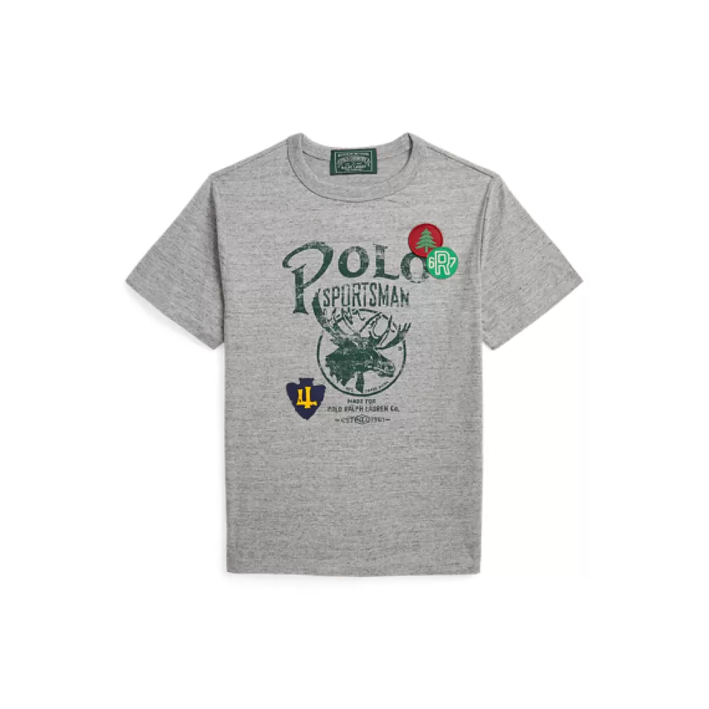 T-Shirts>Ralph Lauren T-Shirts Grafik-T-Shirt aus Baumwolljersey für Children | ® DE