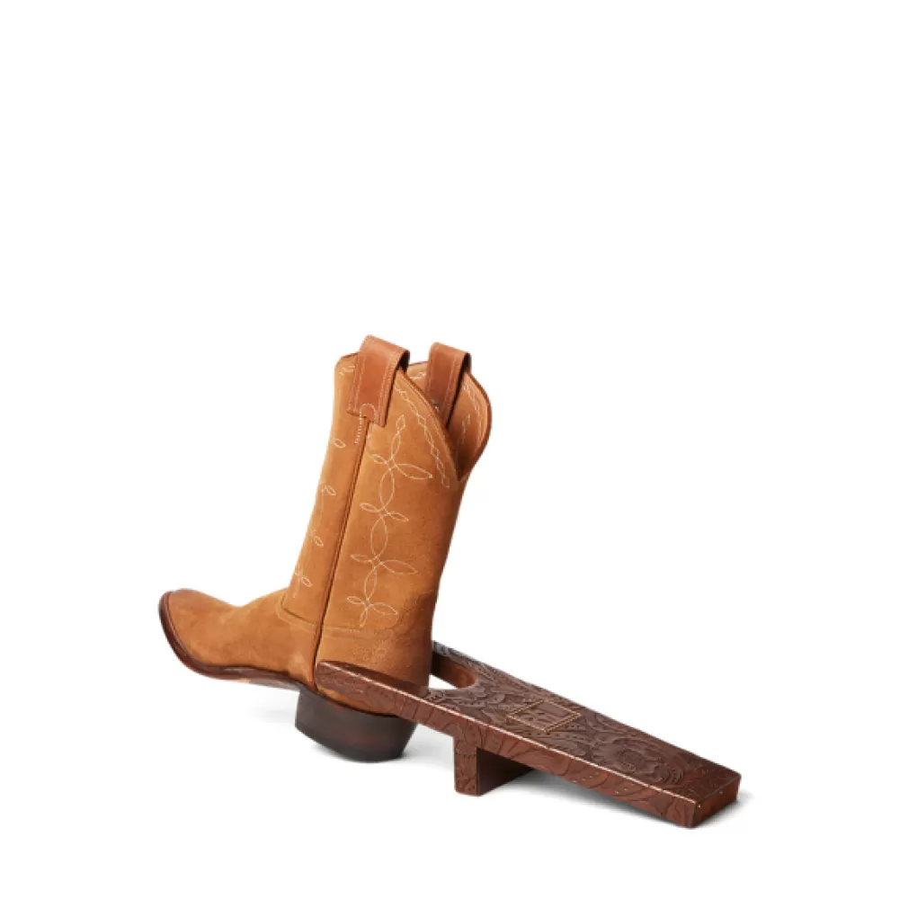 Dekorative Accessoires>Ralph Lauren Dekorative Accessoires Handgearbeiteter Stiefelknecht aus Leder für Home | ® DE