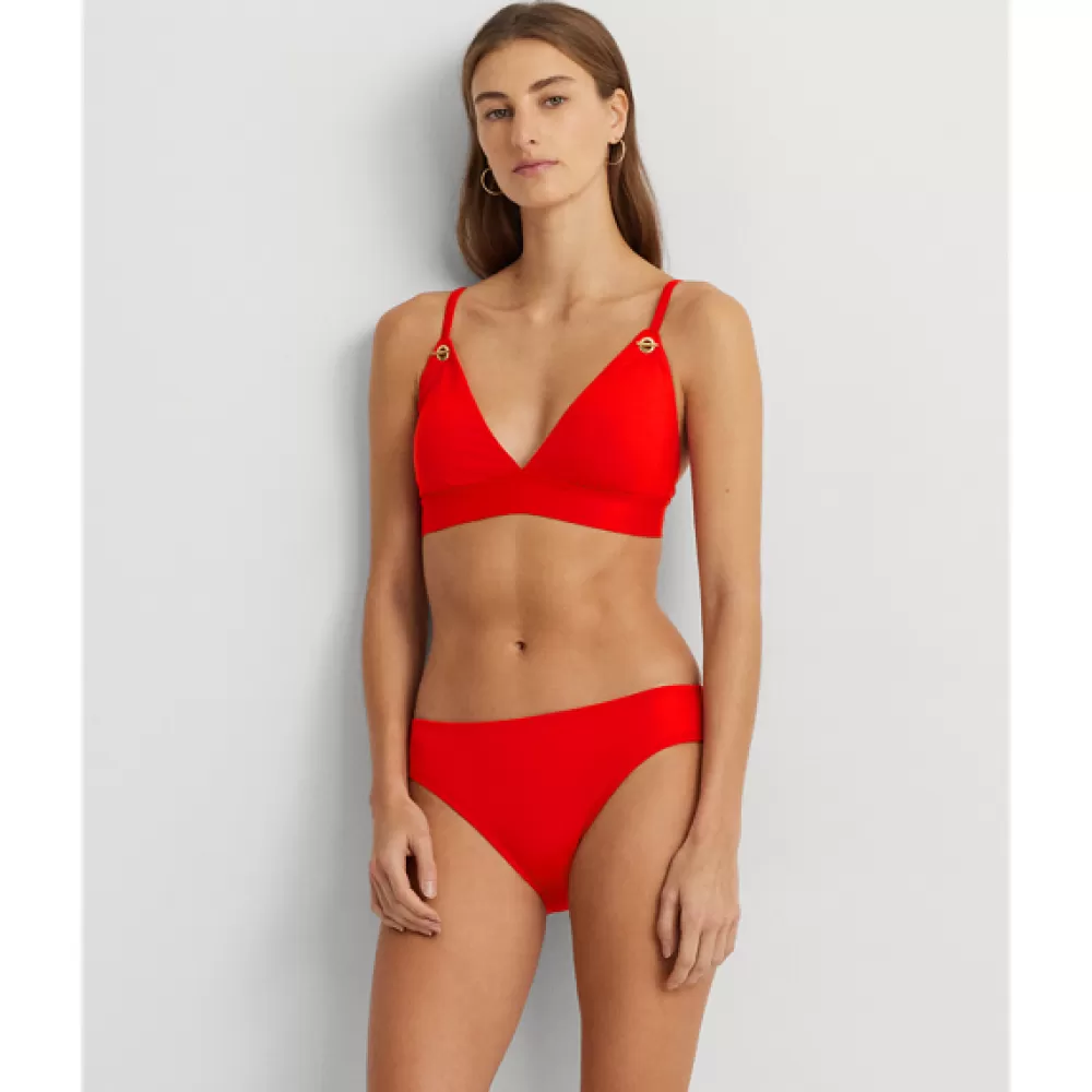 Bade- Und Strandmode>Ralph Lauren Bade- Und Strandmode Hipster-Bikinihose mit angesetztem Bund für Women | ® DE