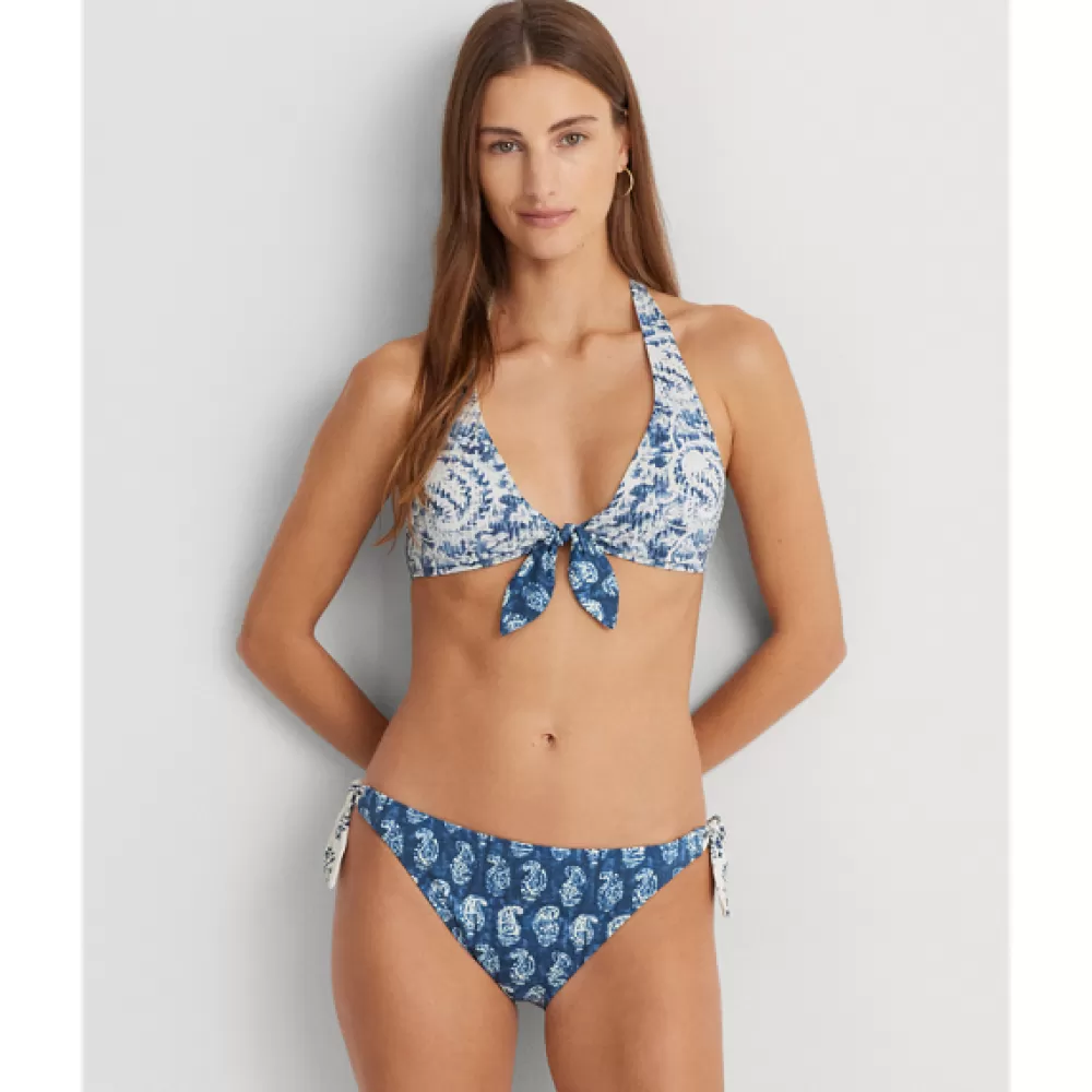 Bade- Und Strandmode>Ralph Lauren Bade- Und Strandmode Hipster-Bikinihose mit Bindebändern für Women | ® DE