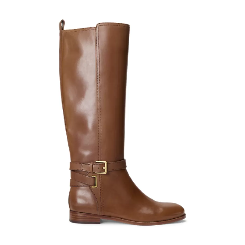 Stiefel>Ralph Lauren Stiefel Hoher Lederstiefel Blayke für Women | ® DE