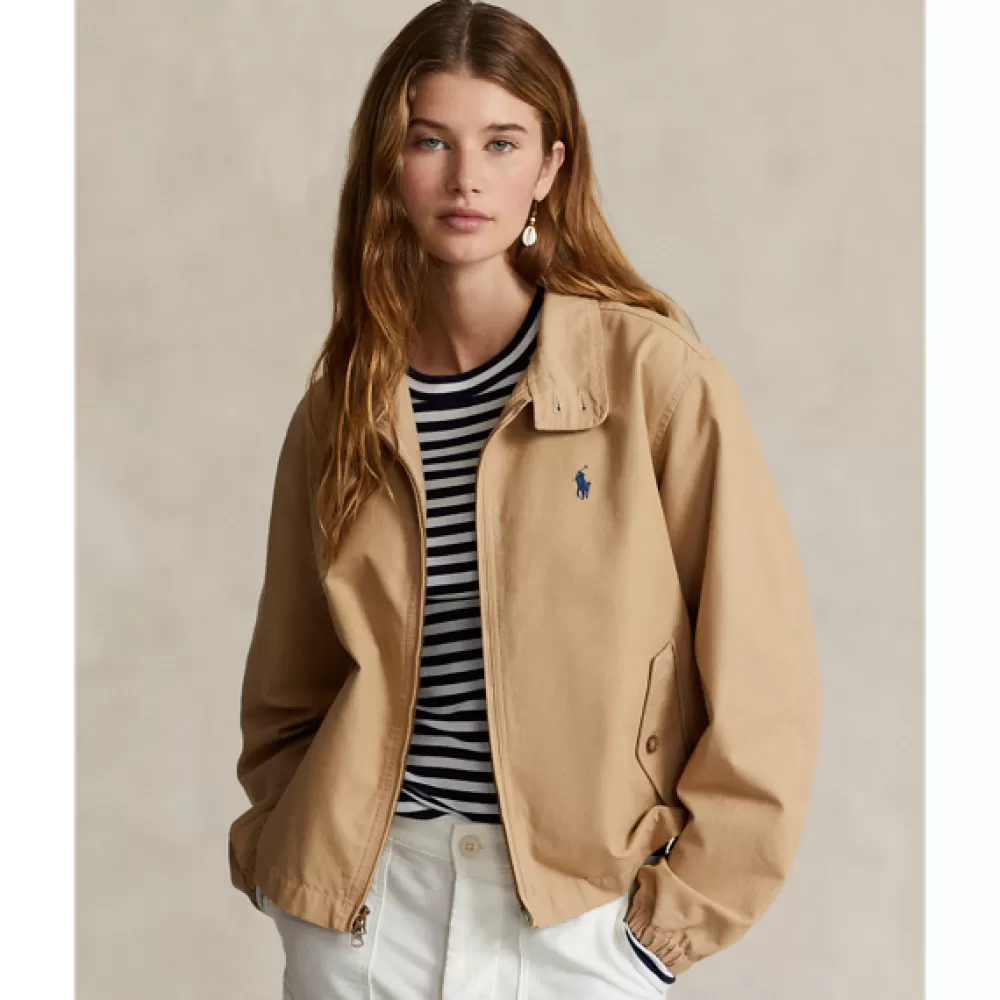 Jacken Und Mäntel>Ralph Lauren Jacken Und Mäntel Jacke aus Baumwollsegeltuch für Women | ® DE