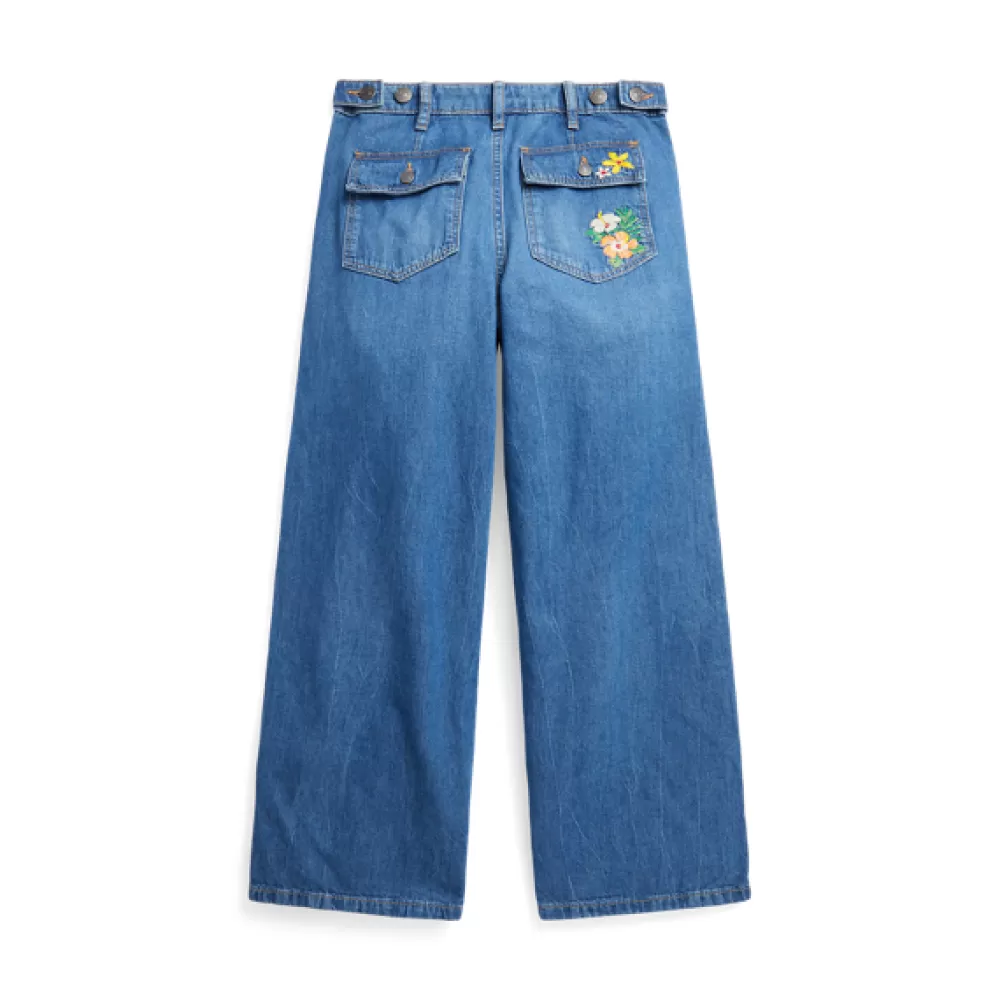 Röcke Und Hosen>Ralph Lauren Röcke Und Hosen Jeans mit tropischer Stickerei für Children | ® DE