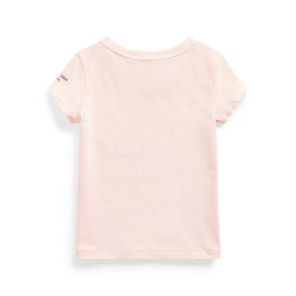 T-Shirts Und Sweatshirts>Ralph Lauren T-Shirts Und Sweatshirts Jersey-T-Shirt mit Pink Pony für Children | ® DE