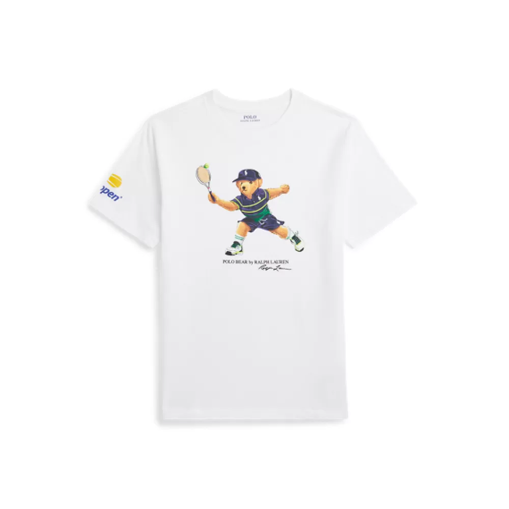 T-Shirts>Ralph Lauren T-Shirts Jersey-T-Shirt US Open mit Polo Bear für Children | ® DE