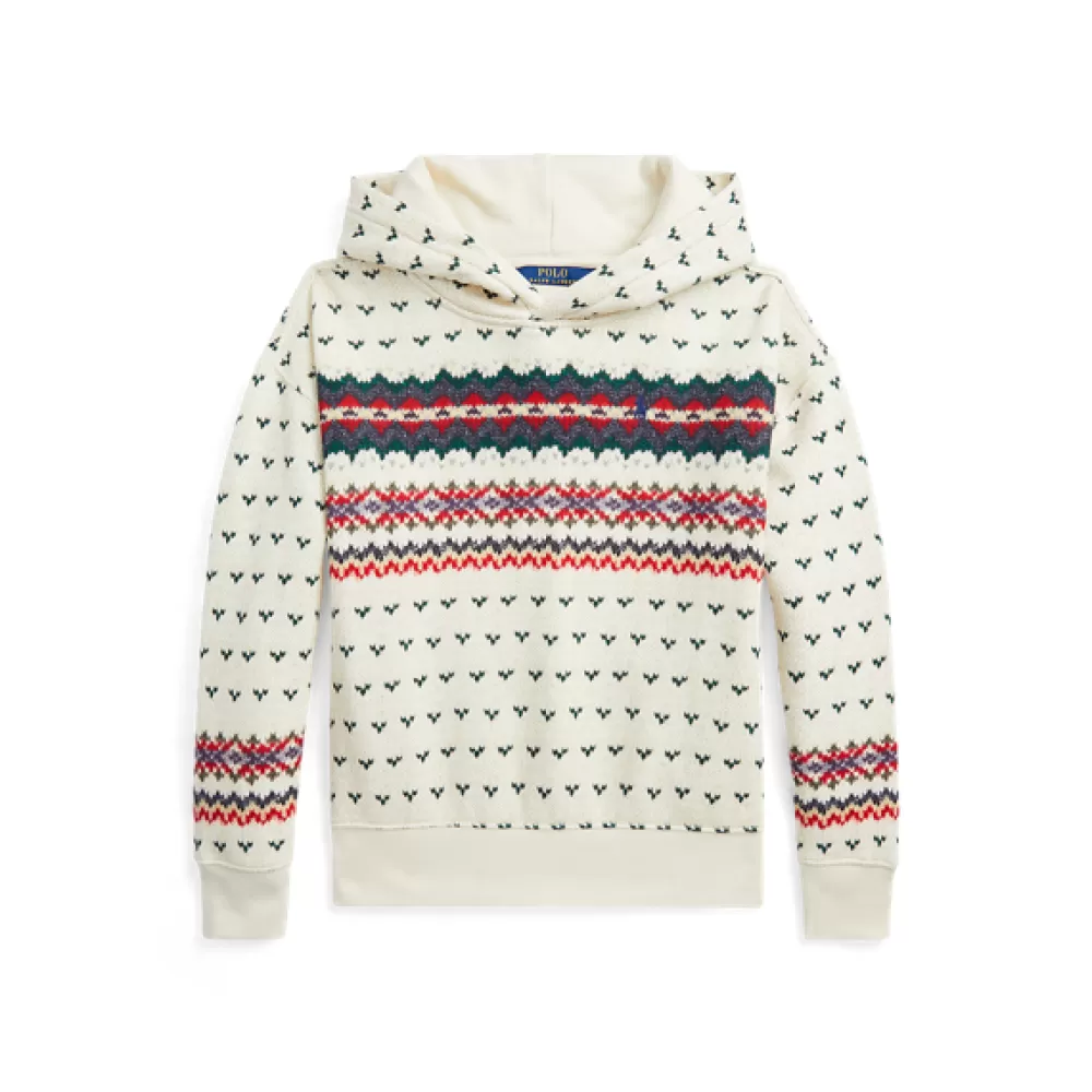 Mädchen 7-14 Jahre>Ralph Lauren Mädchen 7-14 Jahre Kapuzenpullover mit Fair-Isle-Muster für Children | ® DE