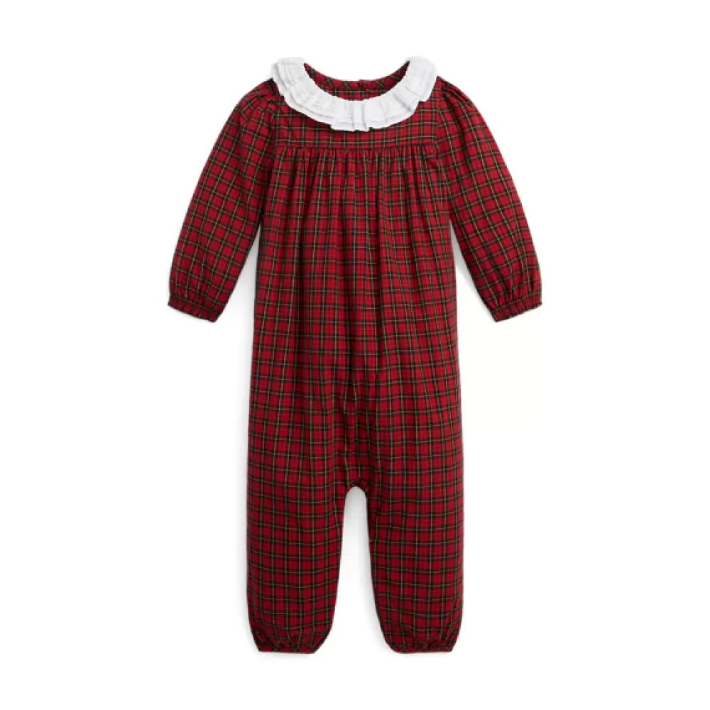 Bodys & Strampler>Ralph Lauren Bodys & Strampler Karo-Strampler aus Baumwollpopeline für Baby | ® DE