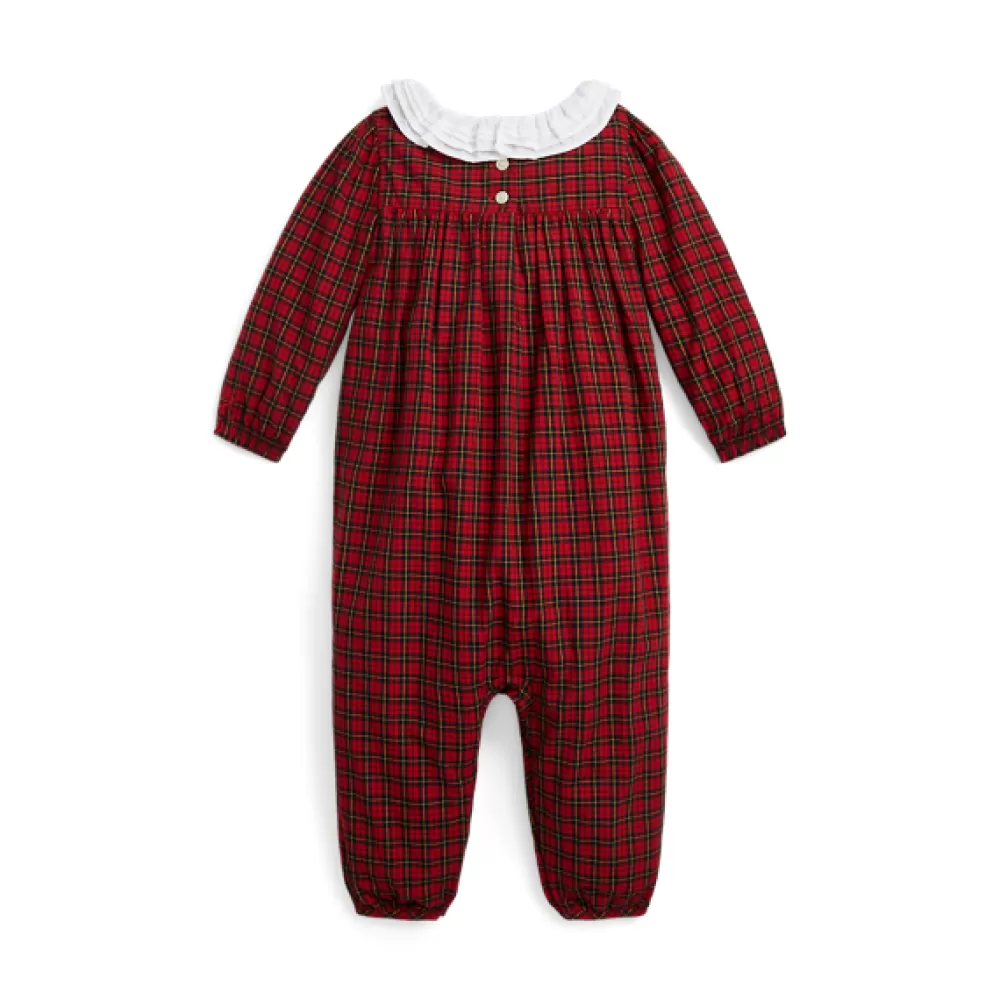 Bodys & Strampler>Ralph Lauren Bodys & Strampler Karo-Strampler aus Baumwollpopeline für Baby | ® DE