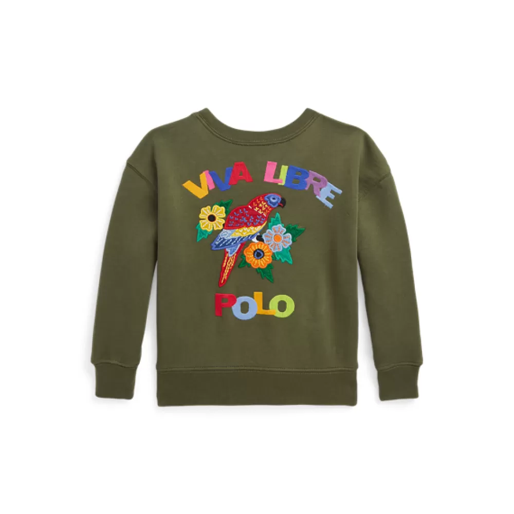 T-Shirts Und Sweatshirts>Ralph Lauren T-Shirts Und Sweatshirts Kastenförmiges Sweatshirt mit Papagei für Children | ® DE