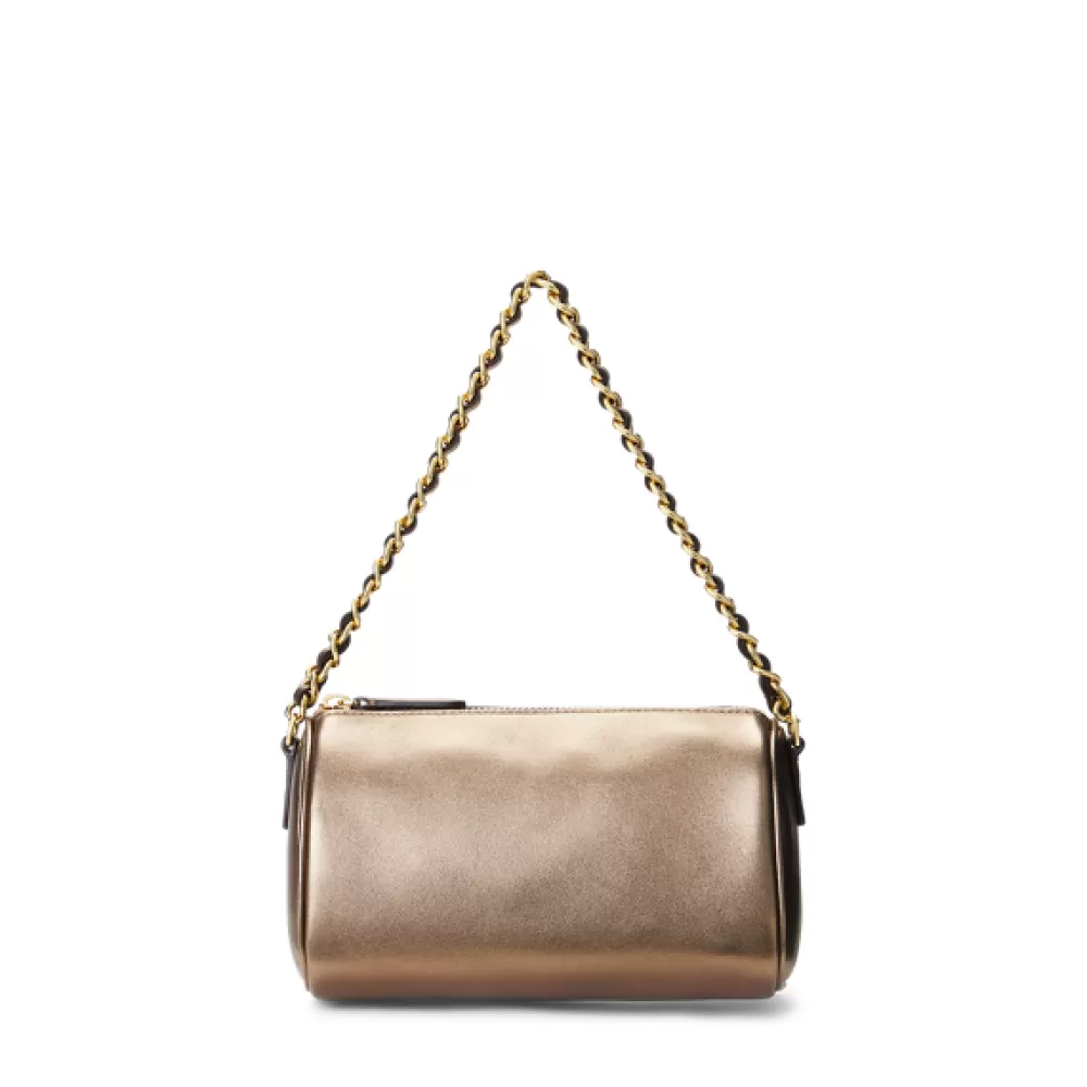 Schultertaschen>Ralph Lauren Schultertaschen Kleine Nappaleder-Schultertasche Emelia für Women | ® DE