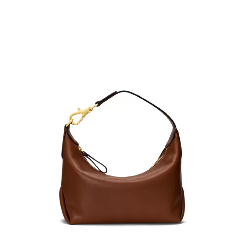 Schultertaschen>Ralph Lauren Schultertaschen Kleine wandelbare Ledertasche Kassie für Women | ® DE