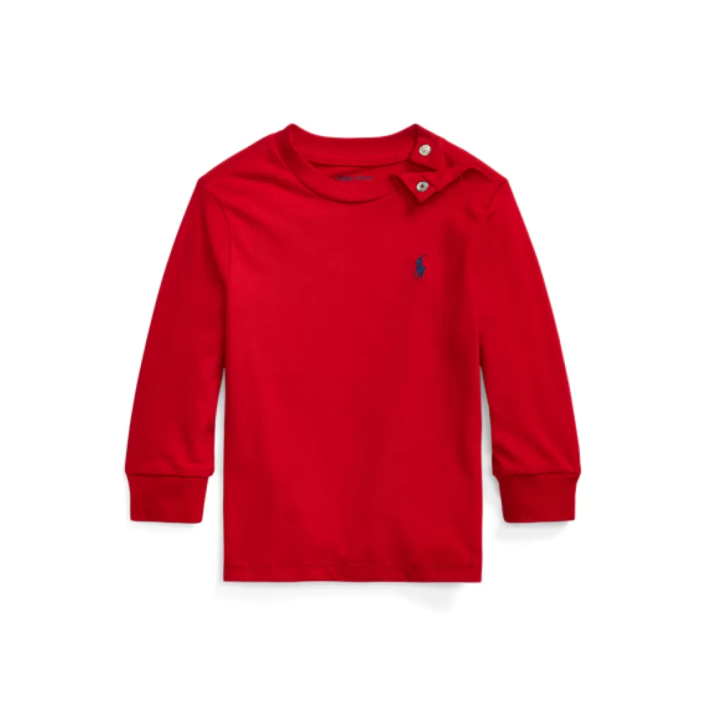 T-Shirts & Sweatshirts>Ralph Lauren T-Shirts & Sweatshirts Langarm-T-Shirt aus Baumwolljersey für Baby | ® DE