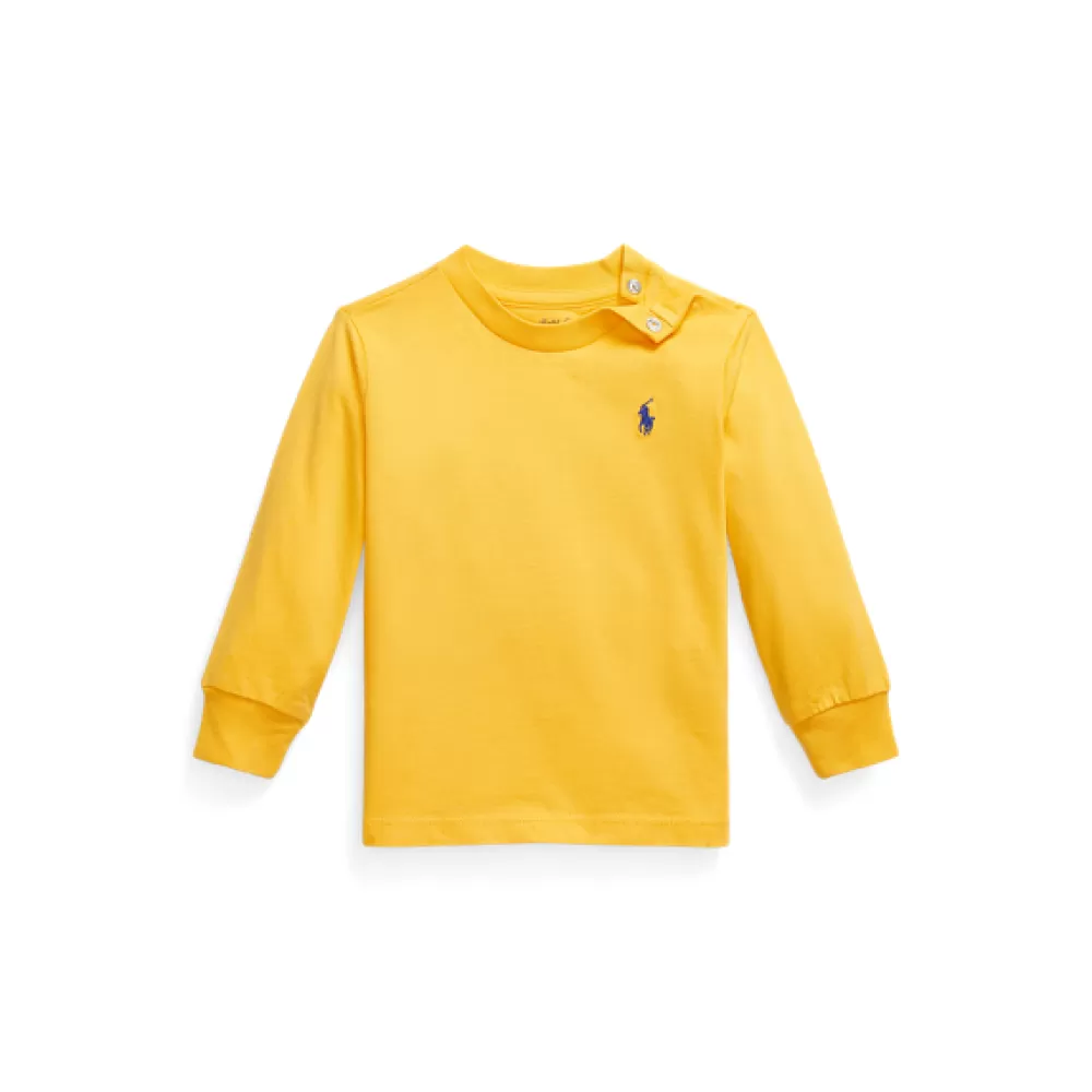 T-Shirts & Sweatshirts>Ralph Lauren T-Shirts & Sweatshirts Langarm-T-Shirt aus Baumwolljersey für Baby | ® DE