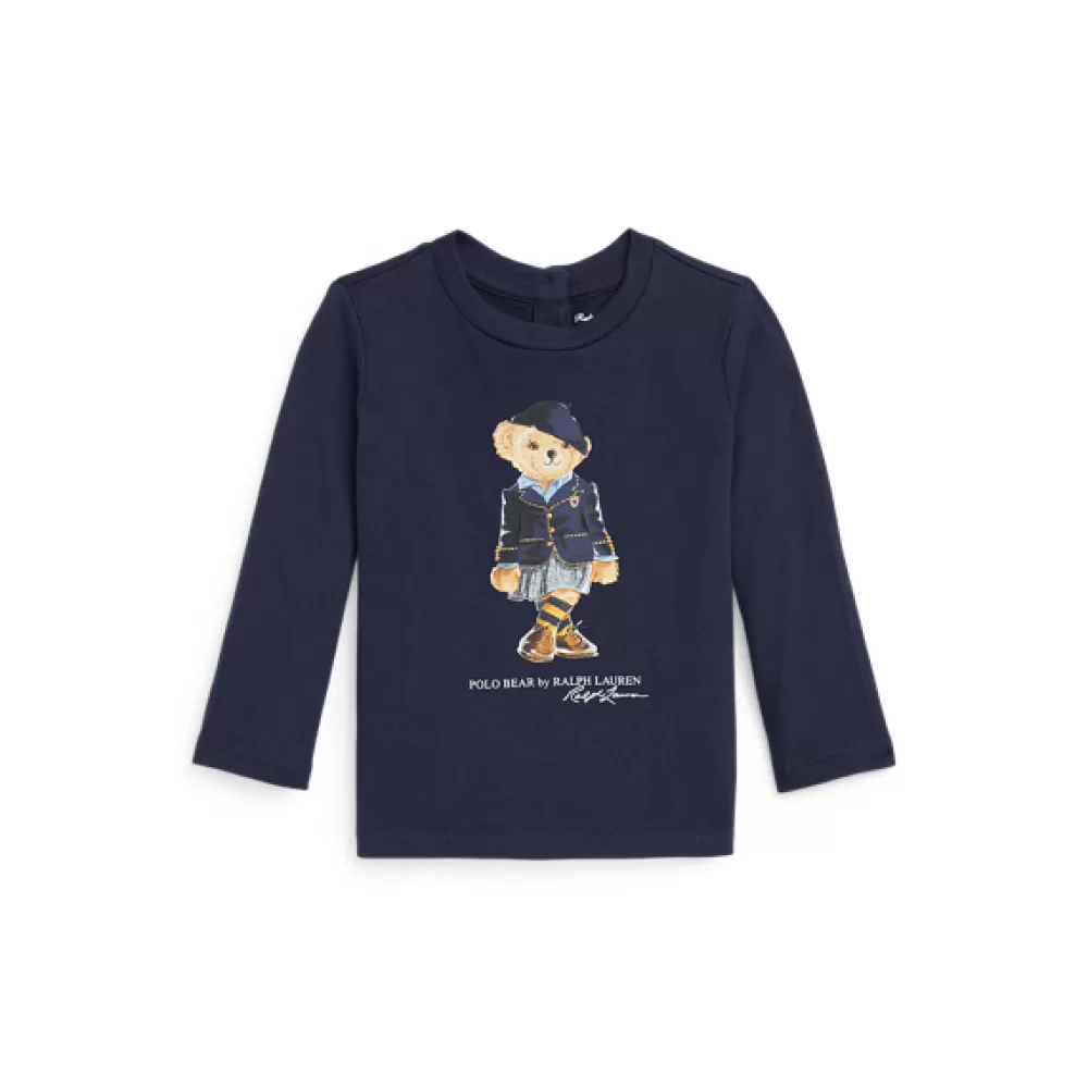 Oberteile>Ralph Lauren Oberteile Langarm-T-Shirt mit Polo Bear für Baby | ® DE